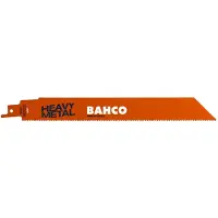 Bahco Sandflex Standaard Bi/metaal-zaagbladset Voor Het Zagen Van Zware Metalen 8/12 Dpp 228 Mm 5 Eenheden