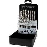 Terrax Boren set - Ruko - A214214 - 19 stuks - Gereedschap en accessoires - Wit
