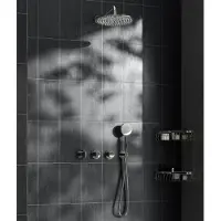 Saniclear Plus inbouw regendouche met 20cm hoofddouche en muurarm chroom