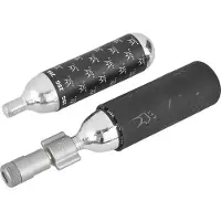Peaty's Holeshot MTB CO2 Inflator Silver + 2 CO2 Cartridges (25g)