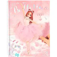 Create your TOPModel kleurboek met stickers BALLET