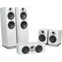 Jamo S7-25HCS home cinema-systeem 5.0 kanalen 200 W Grijs