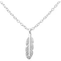 Montebello Ketting Beno Small - 925 Zilver E-Coating - Veer - 4x13mm - 45cm