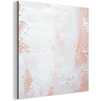MuchoWow Wanddecoratie Metaal - Aluminium Schilderij Industrieel - Verf - Abstract - Design - 20x20 cm - Dibond - Foto op aluminium - Industriële muurdecoratie - Voor de woonkamer/slaapkamer