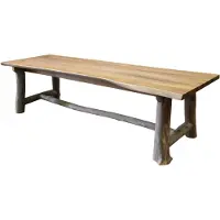 AVH-Collectie Pearl dining tuintafel 250x100xH77,5 cm teak