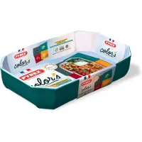 Pyrex Ovenschaal Colors Blauw Wit 3,2 L