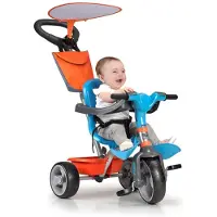 Big Buy Cooking Baby Plus Music Tricycle Stroller Blauw 9-12 Months