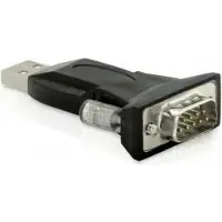 DeLOCK USB 2.0 Adapter [1x USB-A 2.0 stekker - 1x Serieel 9-polig] 61425 0 mm