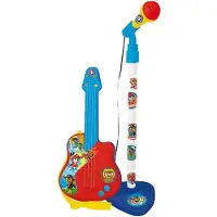 Reig Musicales And Pow Patrol Patrol With Amplifier Adjustable Height 60x30x17 Cm Guitar Transparant