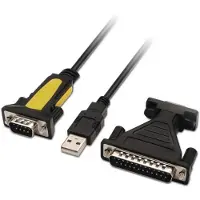 Nanocable USB to RS232 Adapter NANOCABLE 10.03.2002 1,8 m Black