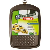 Pyrex Asimetria bakplaat - 39 x 27 cm - bruin