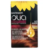 Garnier Olia Permanente Kleuring #6,3 Donker Goudblond Set 4 stuks