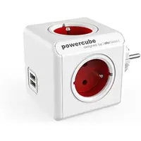 Allocacoc PowerCube Original USB Red (FR/BE)