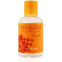 Sliquid Naturals Swirl Glijmiddel Waterbasis Eetbaar 125 ml Perzik