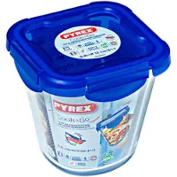 Pyrex Cook &, Go Schaal Hoog met Deksel 0,8 liter
