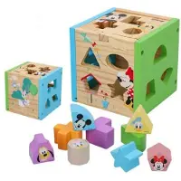 Woomax Disney Mickey Minnie Houten Kubusvormen 14 Stukken