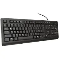 Trust TK-150 - Toetsenbord USB - Morsbestendig - Zwart