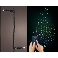 Lumineo Kerstverlichting App-control 50 LED Warmwit warmwit Kunststof