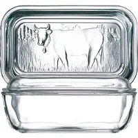 Luminarc Botervloot Vaca Wit Glas (17 x 7 cm)
