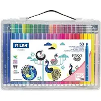 Milan Marker Pen 5 Mm 50 Units Veelkleurig Kinderen