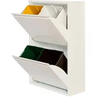 OEM 77012 Metalen Recyclekast 4 Laden