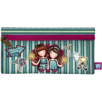 Safta Schoolpennenzak Gorjuss Fireworks Kastanjebruin (22 x 11 x 1.5 cm)