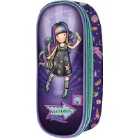 GORJUSS Schoolmap "Up and away" paars (10 x 23 x 6 cm)