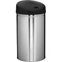 Five Simply Smart 5Five - Ronde Keuken Prullenbak in RVS 42 Liters Sensor Automatische Opening en Sluiting
