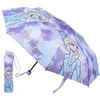 Disney Frozen paraplu - paars/blauw - D92 cm - voor kinderen - Paraplu's