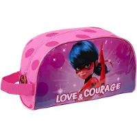 Safta Beautycase, Love and Courage - 26 x 16 x 9 cm - Polyester