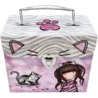 Santoro Opbergbak Ruby wild Grijs Karton (16 x 13,4 x 9 cm)