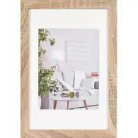 Henzo Fotolijst - - Modern - Fotomaat 20x30 cm - Lichtbruin