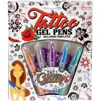 VProDeti Tattoo Gelpennen 5-delig