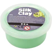 Silk Clay modelleerklei, groen, 40 gram