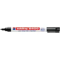Edding 8400/4 cd/dvd/bd marker blister - zwart - 4 stuks - 0,5-1mm