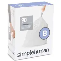 Simplehuman Afvalzakken Code B Pocket Liner Set 6L 3-Pack (3x30-Delig)