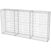 vidaXL Gabion mand 200x30x100 cm gegalvaniseerd staal