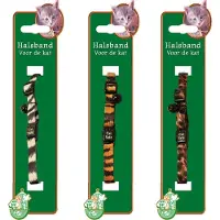 Warentuin Nylon Halsband Met Zebraprint