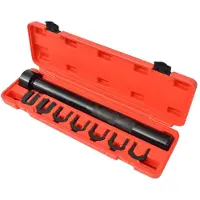 vidaXL Spoorstang installeer/verwijder set 8-delig