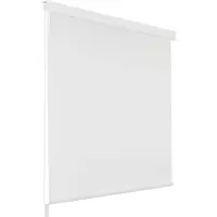 vidaXL Rolgordijn voor douche 80x240 cm wit online kopen