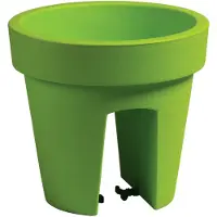 Prosperplast Bloembak Balkonbak Lofly Railing 25x25x23cm LIME