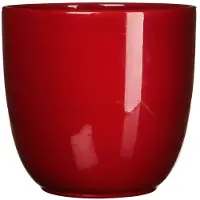 Mica Decorations Bloempot Pot rond es/13 tusca 14 x 14.5 cm d.rood Mica