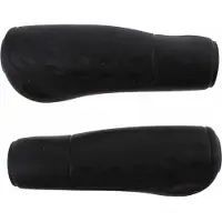 Westphal Ellipsis handvatten - ergonomisch - softgrip - 122 mm - zwart