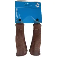 M-Wave handvatten cloud base bruin 13 cm per paar op kaart