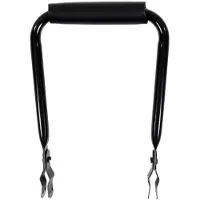 Mirage kinderrugsteun 13cm met kussen zwart