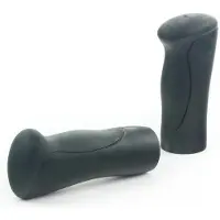 Widek Handvat Ergo Tour kort/lang zwart (115/103mm) fietsaccessoire