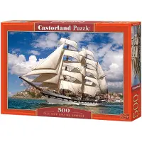 Castorland Tall Ship Leaving Harbour Puzzel (500 stukjes)