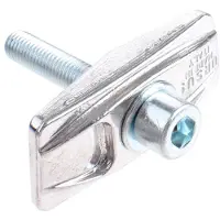 Ursus aluminium plaat met inbusbout m10x60 met conische vulring