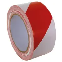 Velleman markeertape 50 mm x 33 meter PVC rood/wit
