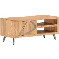vidaXL Salontafel 90x45x40 cm massief acaciahout